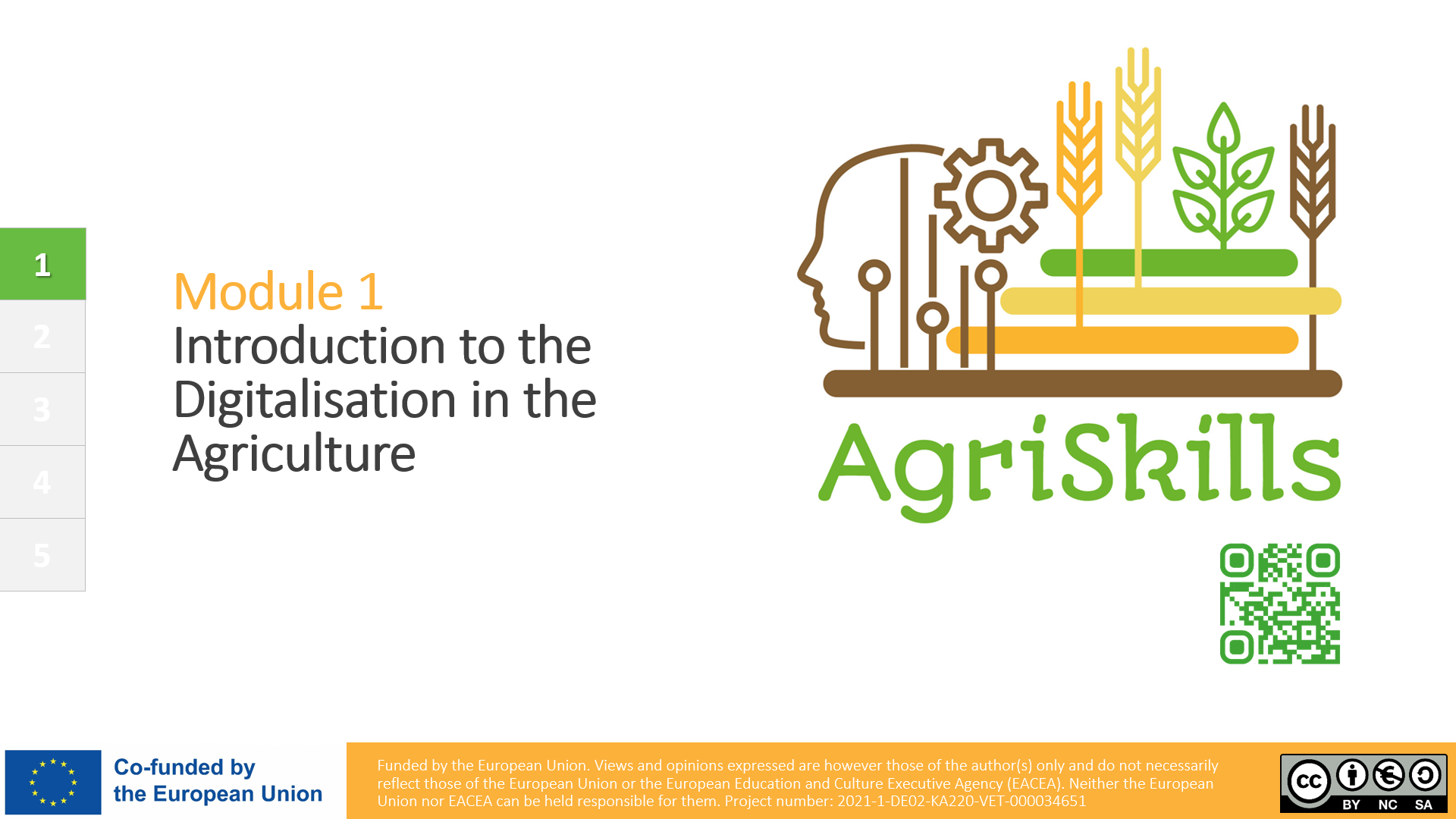 Introduction to the Digitization in the Agriculture