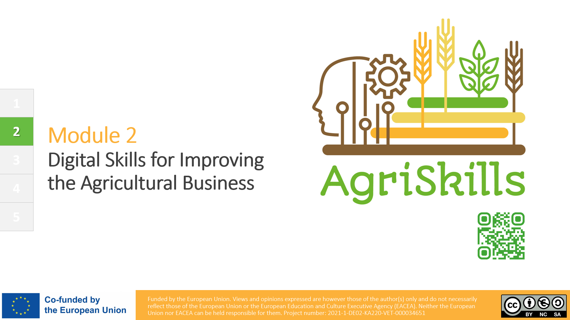 Digital Skills for Improving the Agricultural Business