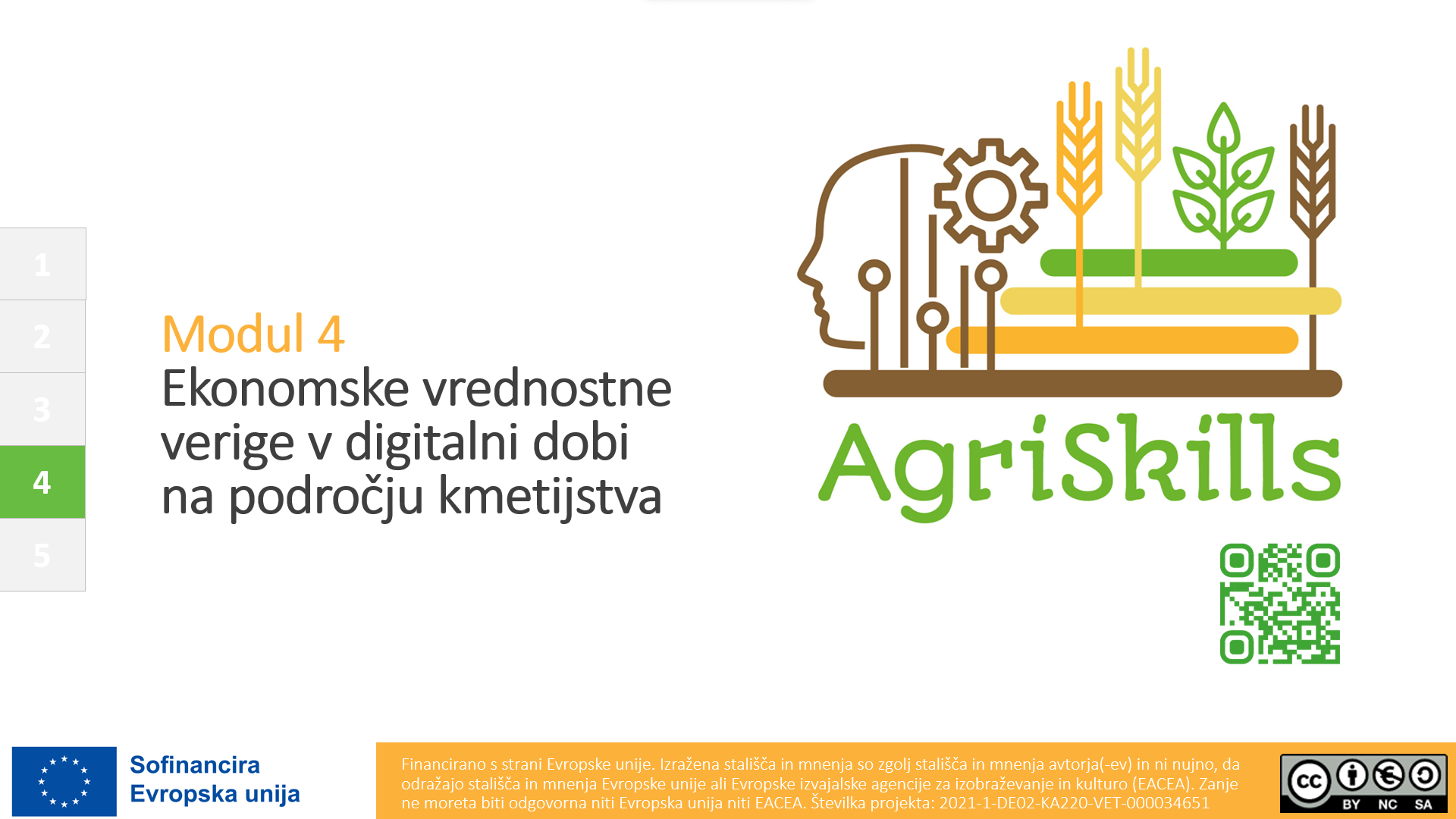 Ekonomske vrednostne verige v digitalni dobi na področju kmetijstva