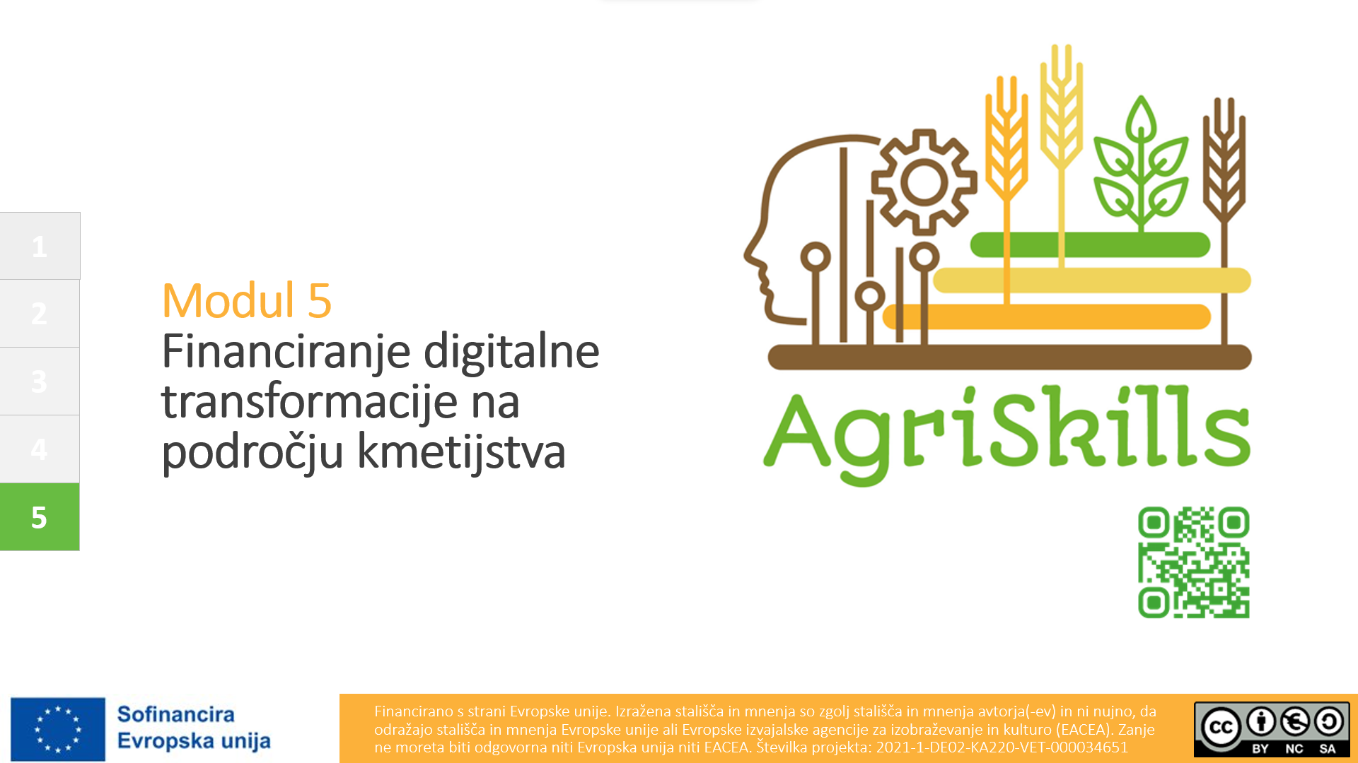 Financiranje digitalne transformacije na področju kmetijstva